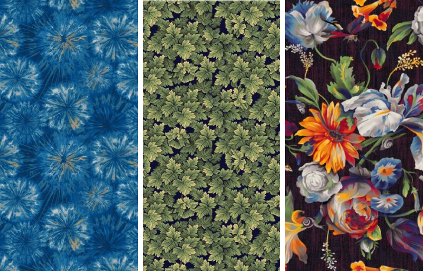 Examples of biophilic carpets designs from Ulster Carpets Design Portal