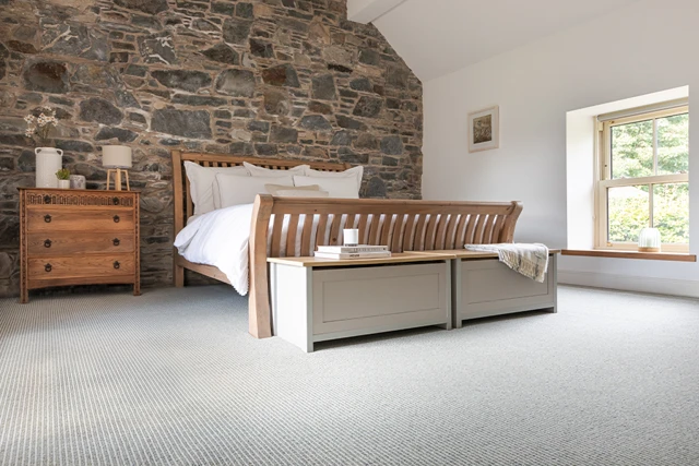 An example of Habitis Strond Fjord from Ulster Carpets in a home setting.