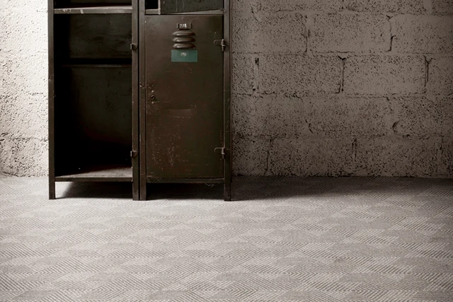 An example of Vescent Arbor Alloy from Ulster Carpets in a home setting.