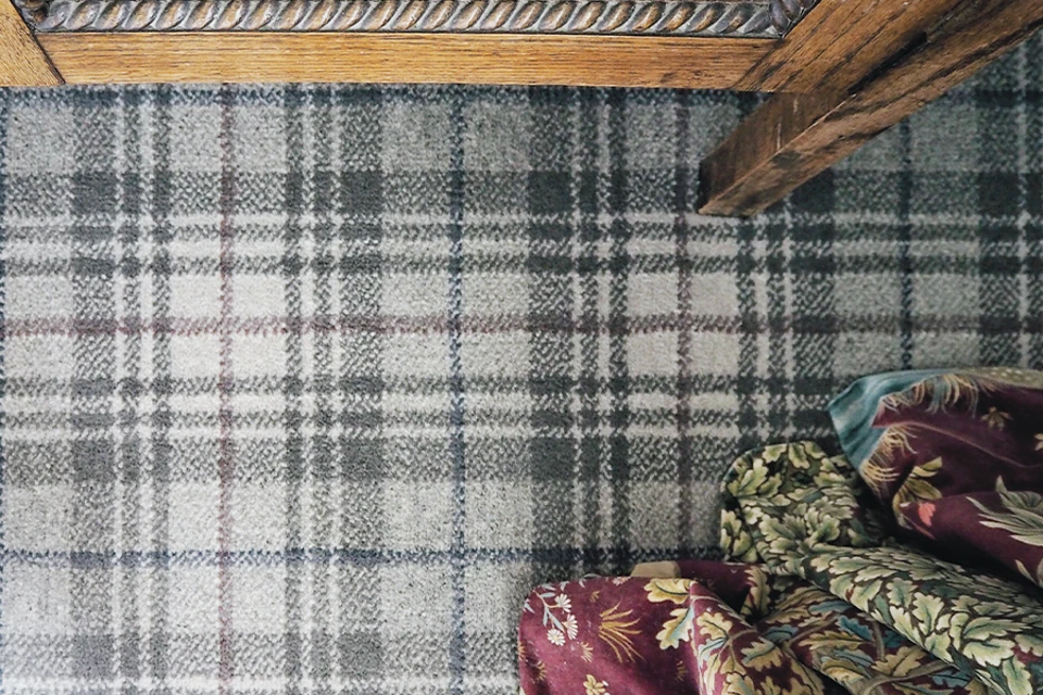 An example of Beaumont Cairn from Ulster Carpet in a home setting