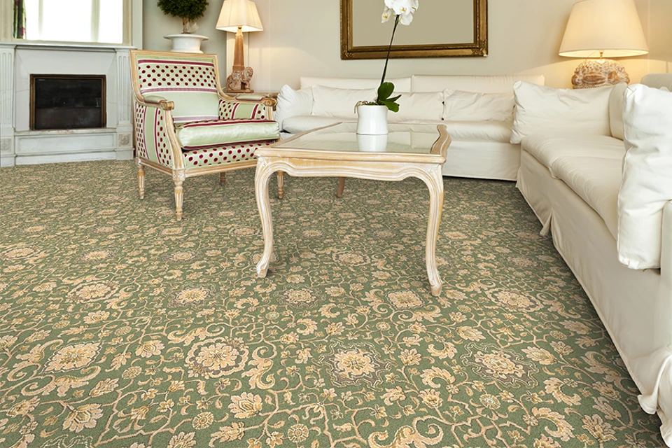 Anatolia Shirvan Oasis from Ulster Carpets in a contemporary living room