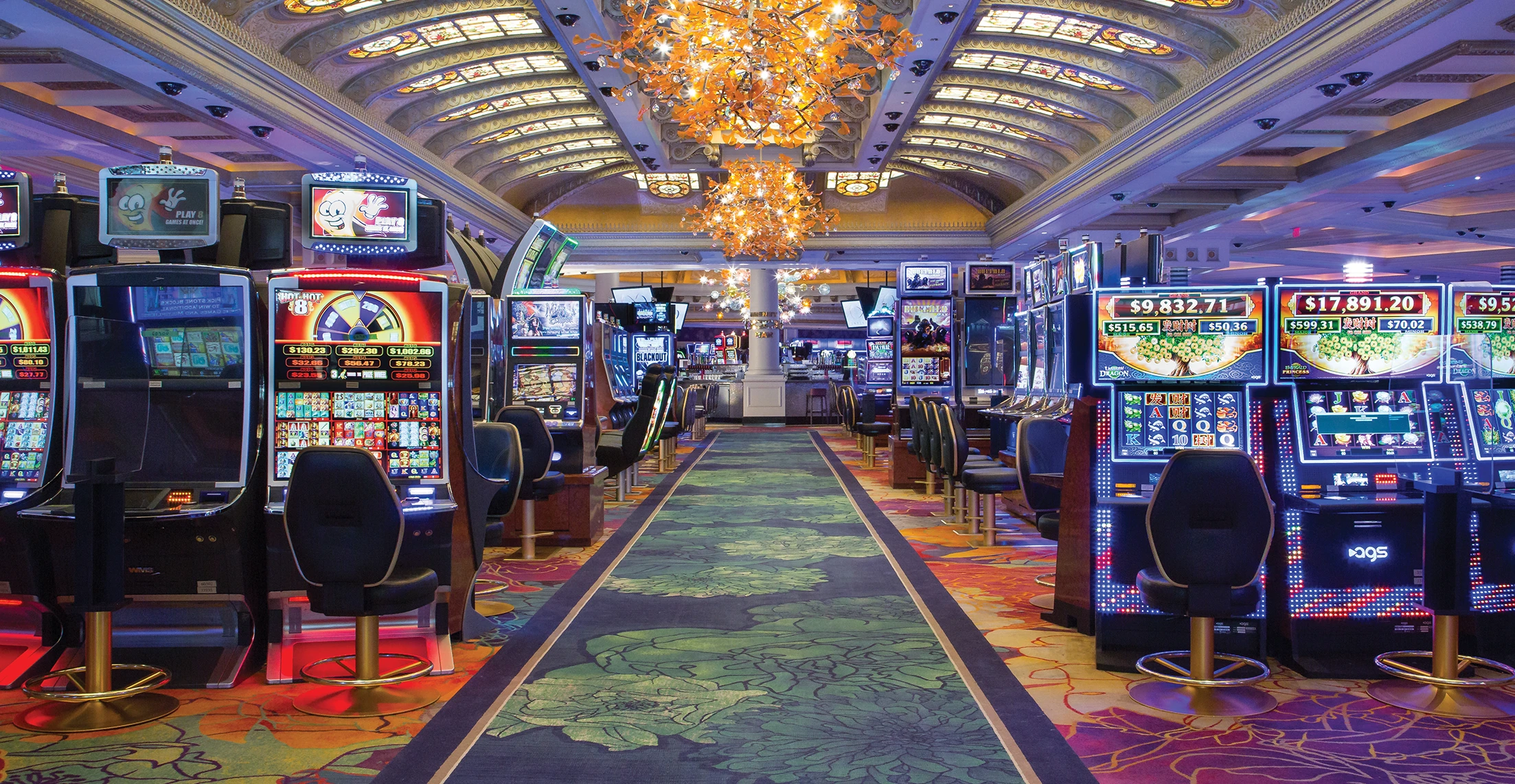 Custom carpets by Ulster Carpets for the Fallsview Casino Resort.