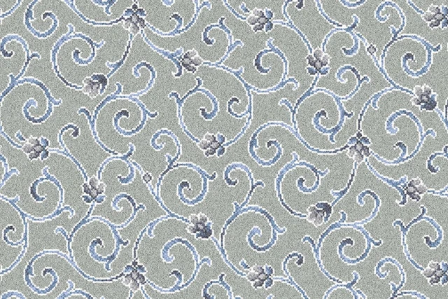 A swatch of Anatolia Scroll Aswan from Ulster Carpets