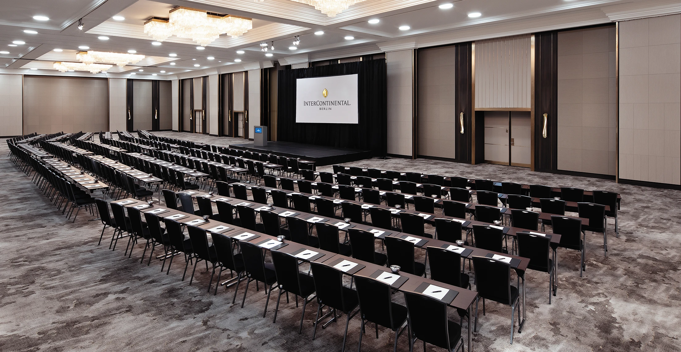 Custom carpets by Ulster Carpets for InterContinental Berlin.