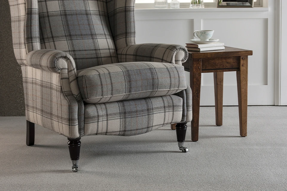 An example of Grange Wilton Cygnet from Ulster Carpets in a home setting