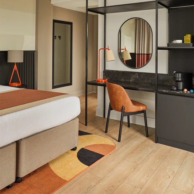 Card Hotel Indigo Newcastle Refurbished Premium Superking Room With Corner City View Balcony