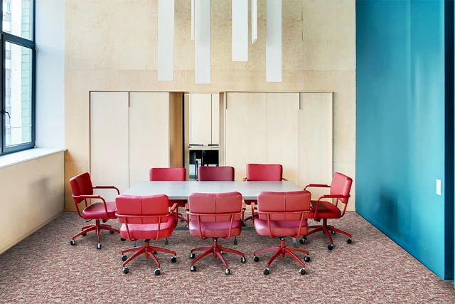 An example of Natura Alder Ribe from Ulster Carpets in a modern room setting 