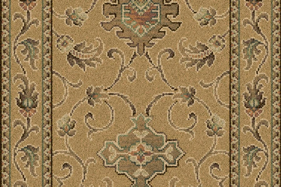 A swatch of Anatolia Runner Luxor from Ulster Carpets