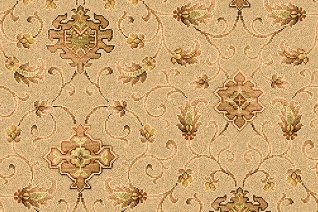 A swatch of Anatolia Medallion Tunis from Ulster Carpets