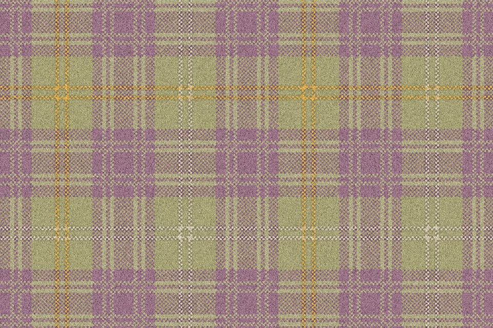 A swatch of Braeburn Myrtle from Ulster Carpets