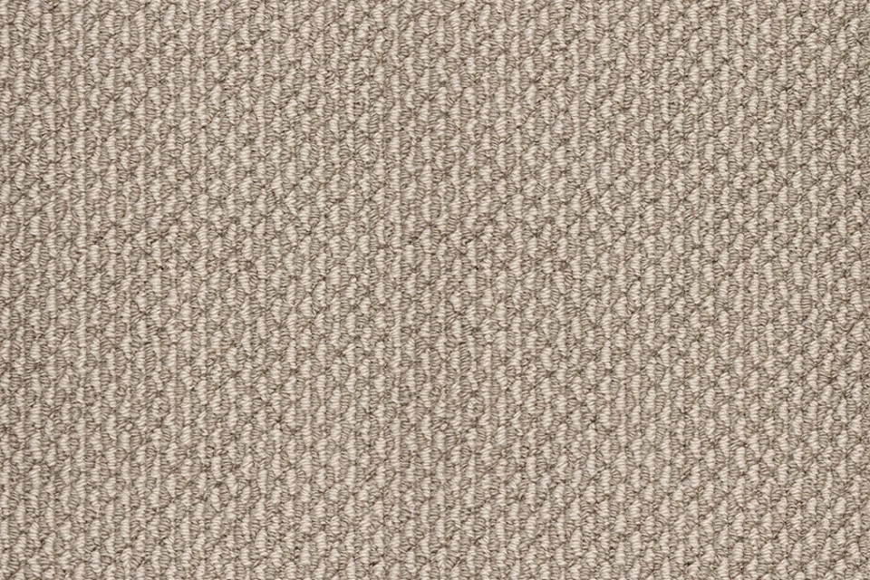 A swatch of Open Spaces Napier Burlap from Ulster Carpets