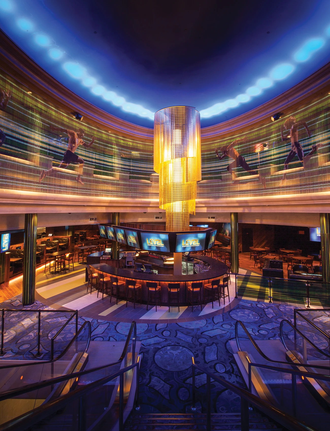 Custom carpets by Ulster Carpets for the Fallsview Casino Resort.