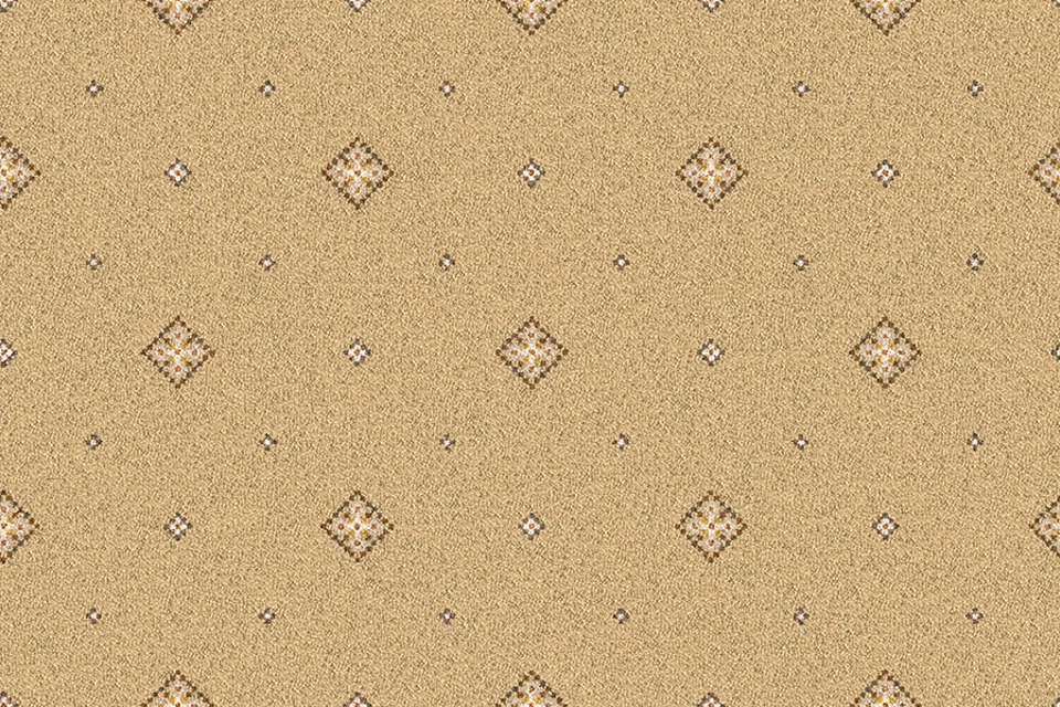 A swatch of Tazmin Kaftan Motif from Ulster Carpets