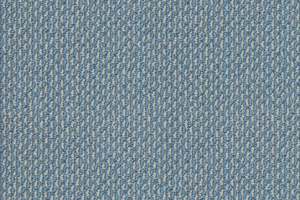 A swatch of Open Spaces Napier Riptide from Ulster Carpets