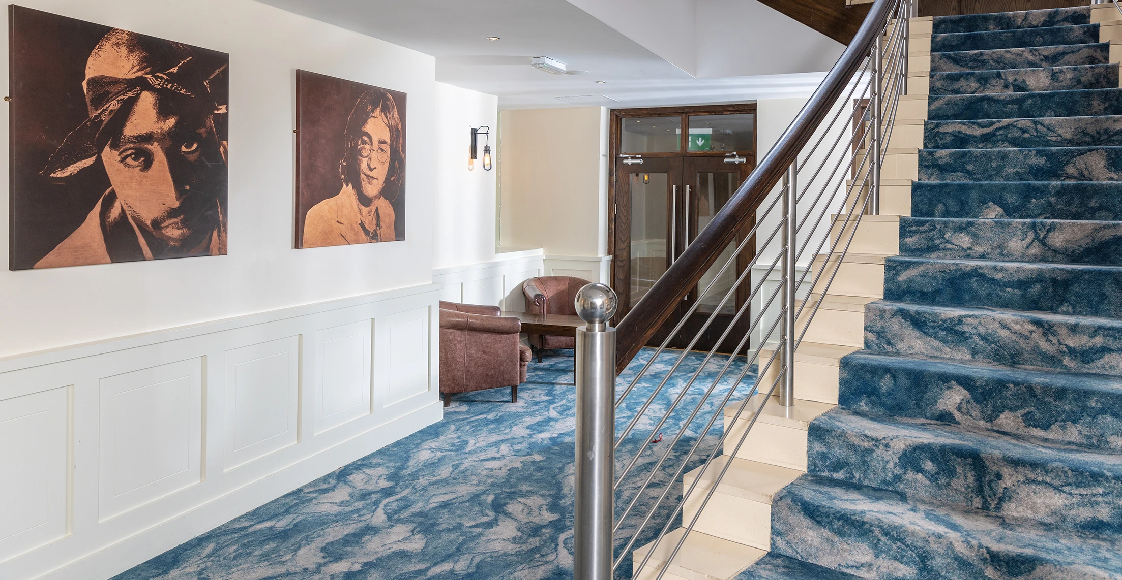 Carpets by Ulster Carpets at Redcastle Oceanfront Golf & Spa Hotel, Inishowen. 