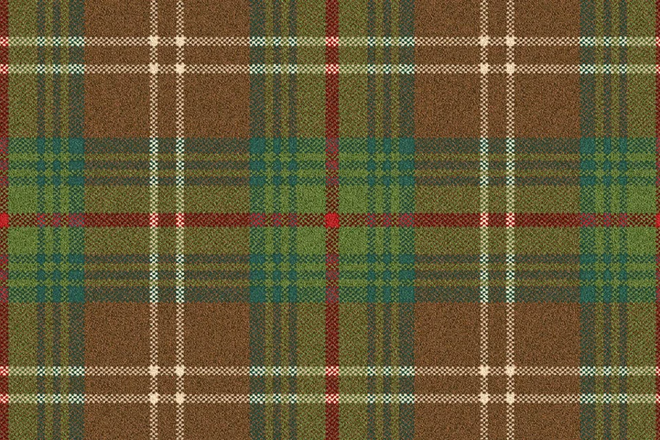 A swatch of Glenmoy Beige Chisholm from Ulster Carpets