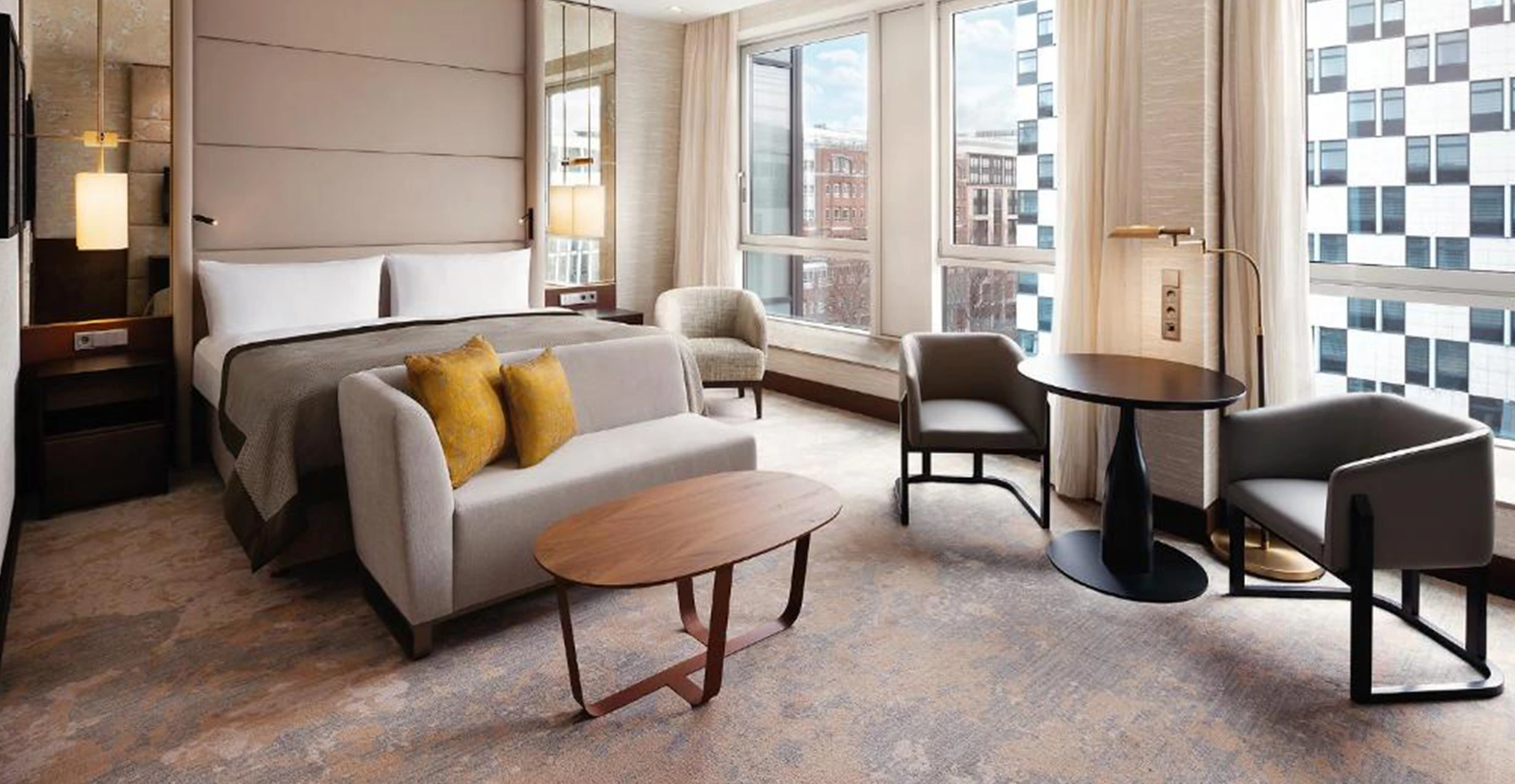 Custom carpets by Ulster Carpets for InterContinental Berlin.