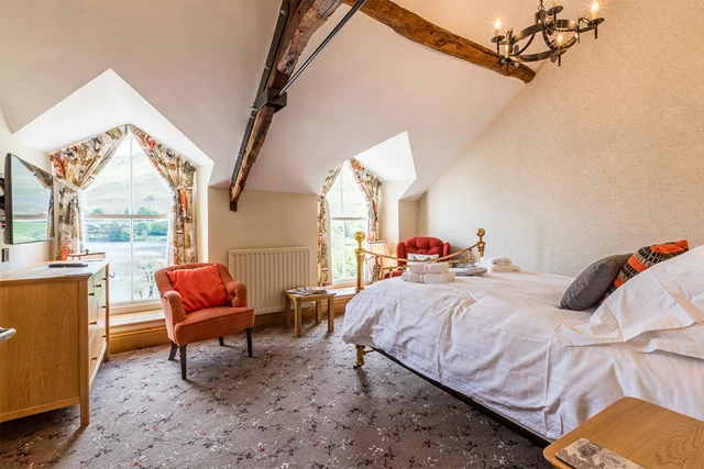 An example of Blossom Camellia from Ulster Carpets in a stylish home setting