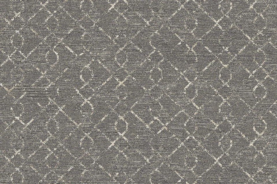 A swatch of Vescent Nexus Onyx from Ulster Carpets