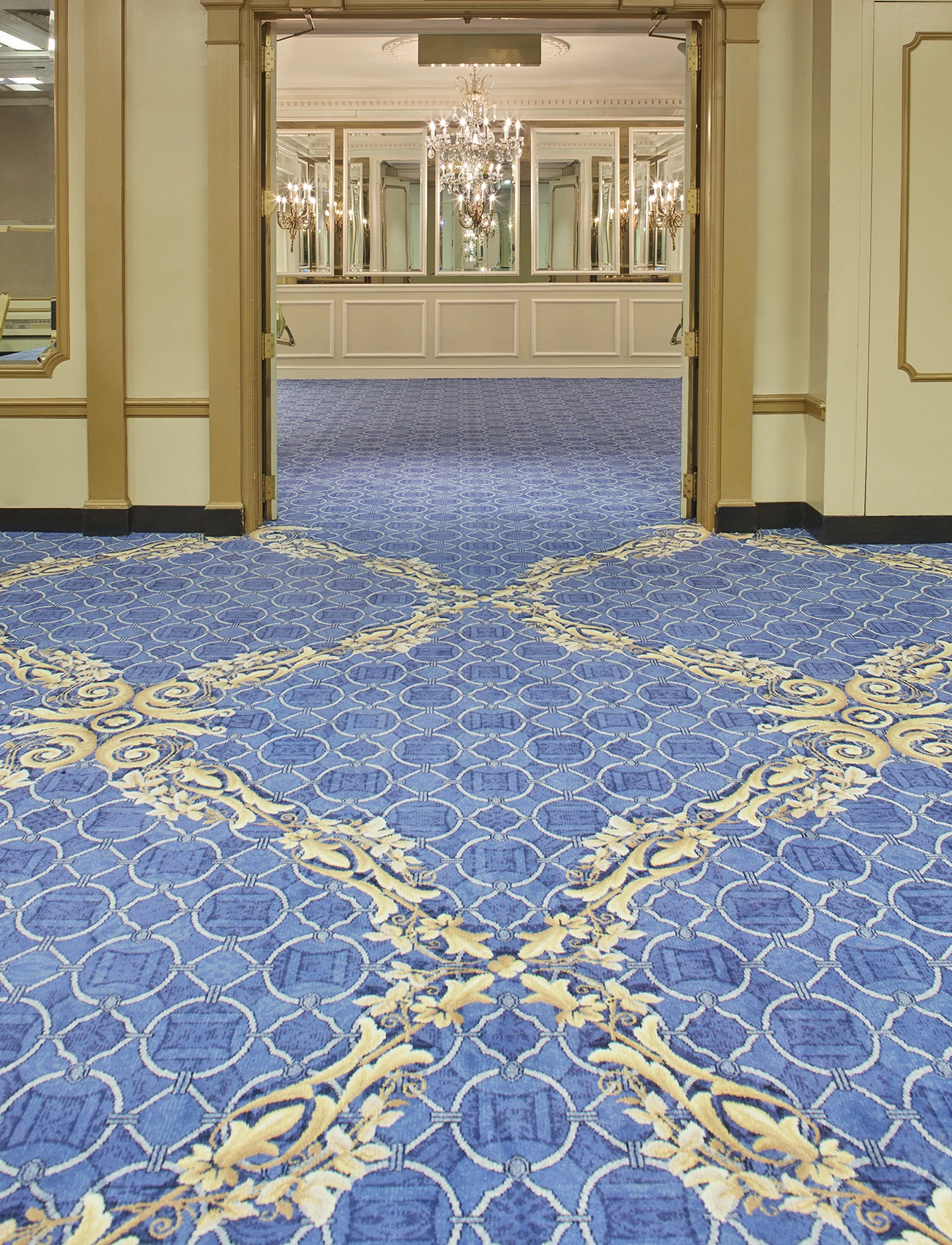 Custom carpets by Ulster Carpets for The Drake.