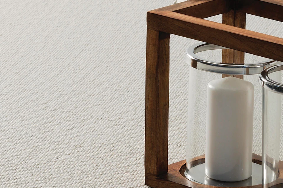 An example of Open Spaces Dubai Alpine from Ulster Carpets in a home setting.