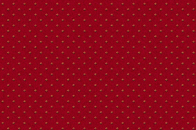 A swatch of Sheriden Royal Red Pindo from Ulster Carpets