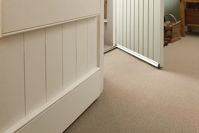 An example of Open Spaces Auckland Mortar from Ulster Carpets in a home setting.