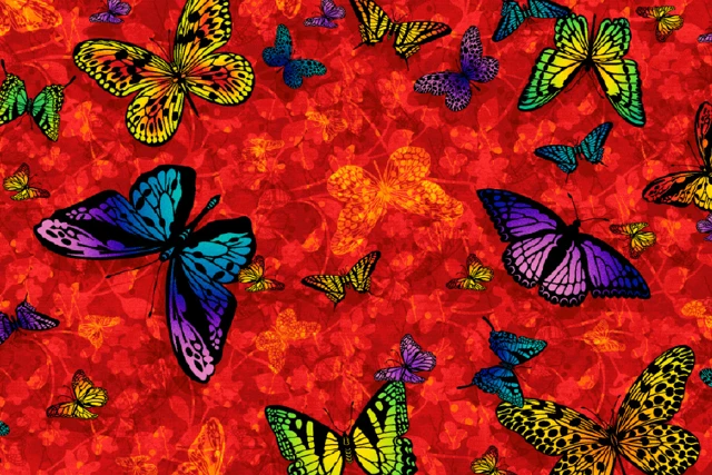 A swatch from the Frida Kahlo Designers' Edit Collection from Ulster Carpets.