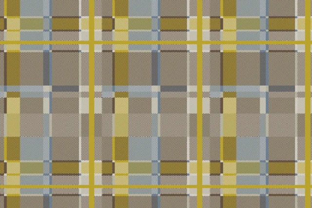 A swatch from the Plaids Designers' Edit collection from Ulster Carpets