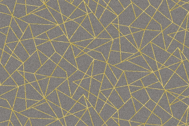 A swatch of Vescent Linea Citrine from Ulster Carpets