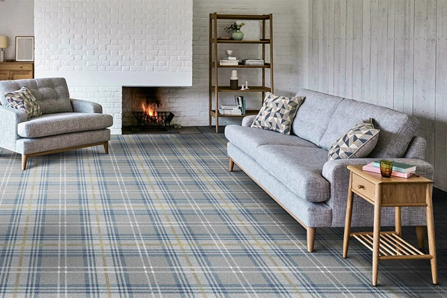 An example of Glenmoy Skye in a modern home setting 