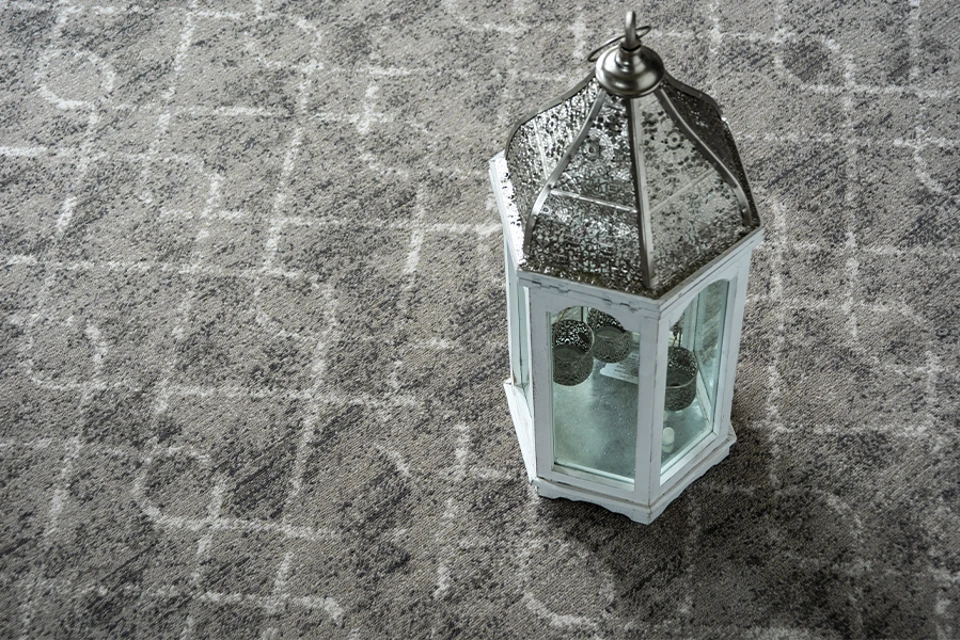 An example of Vescent Nexus Chroma from Ulster Carpets in a home setting.
