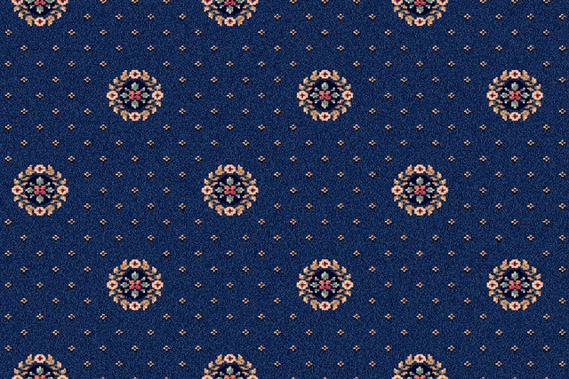 An example of Sheriden Royal Blue Cameo