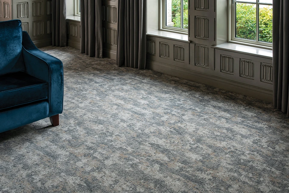 An example of Ulster Carpets Vescent Vapor Haar from Ulster Carpets in a home setting.