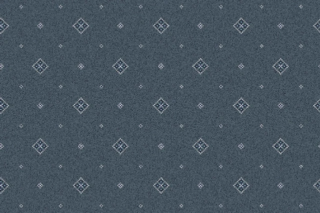 A swatch of Tazmin Prussian Motif from Ulster Carpets