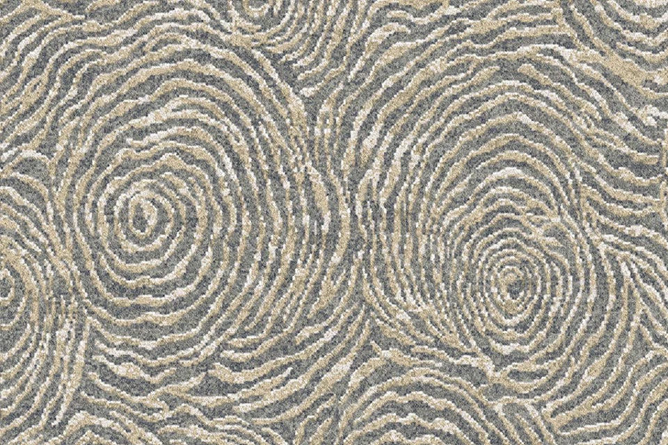 A swatch of Natura Nahla Zale from Ulster Carpets