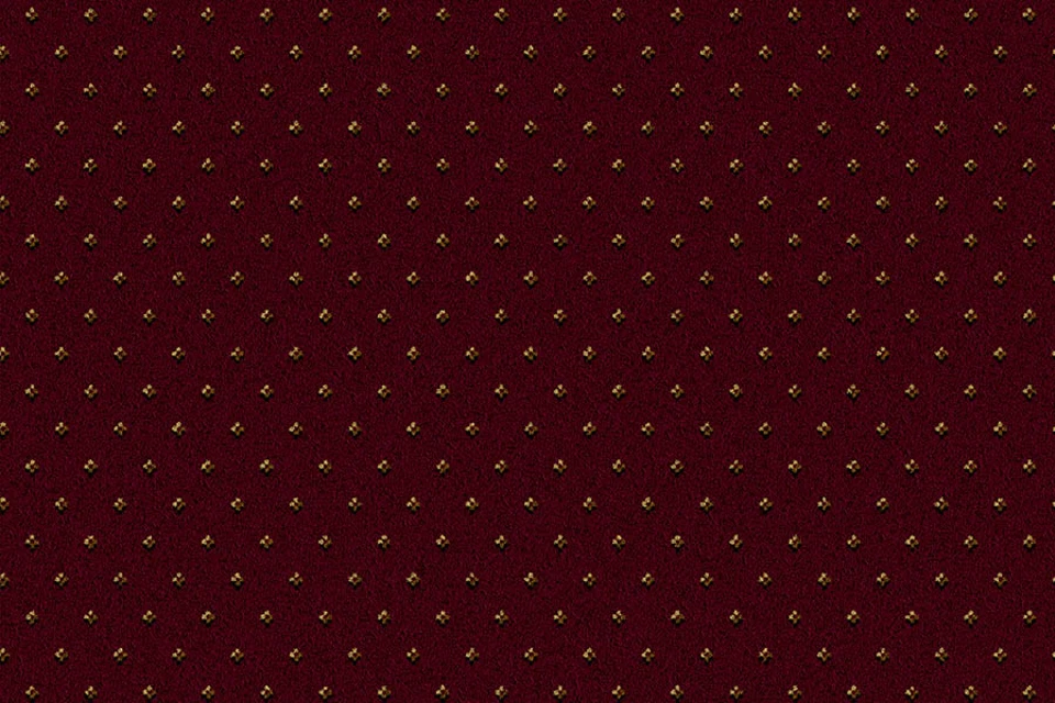  A swatch of Sheriden Bordeaux Pindot from Ulster Carpets