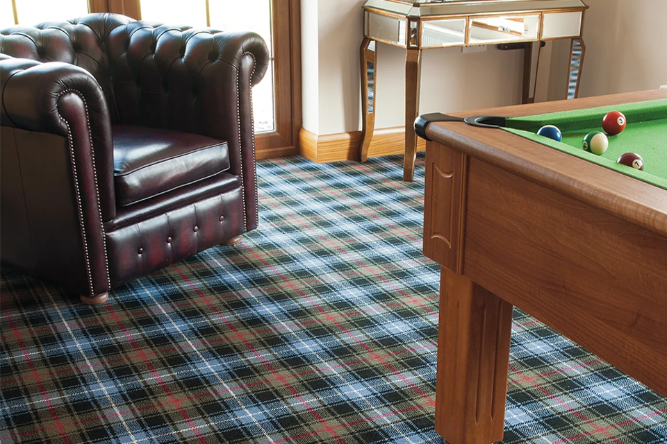 An example of Glenmoy Robertson from Ulster Carpets in a home setting