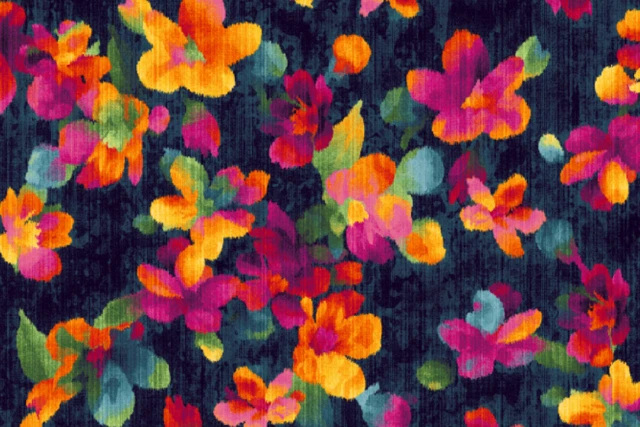 A swatch from the Frida Kahlo Designers' Edit Collection from Ulster Carpets.