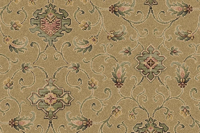 A swatch of Anatolia Medallion Isis from Ulster Carpets