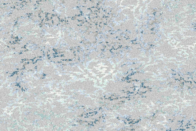 A swatch of Watercolours Amulet Ocean from Ulster Carpets
