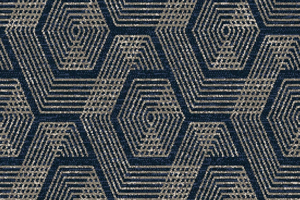 A swatch of Vescent Arbor Obi from Ulster Carpets