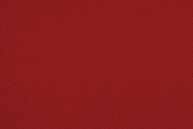 A swatch of Grange Wilton Grenadier Red from Ulster Carpets