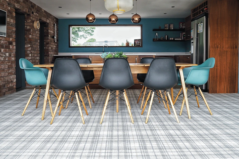 An example of Beaumont Granary from Ulster Carpets in a modern home setting