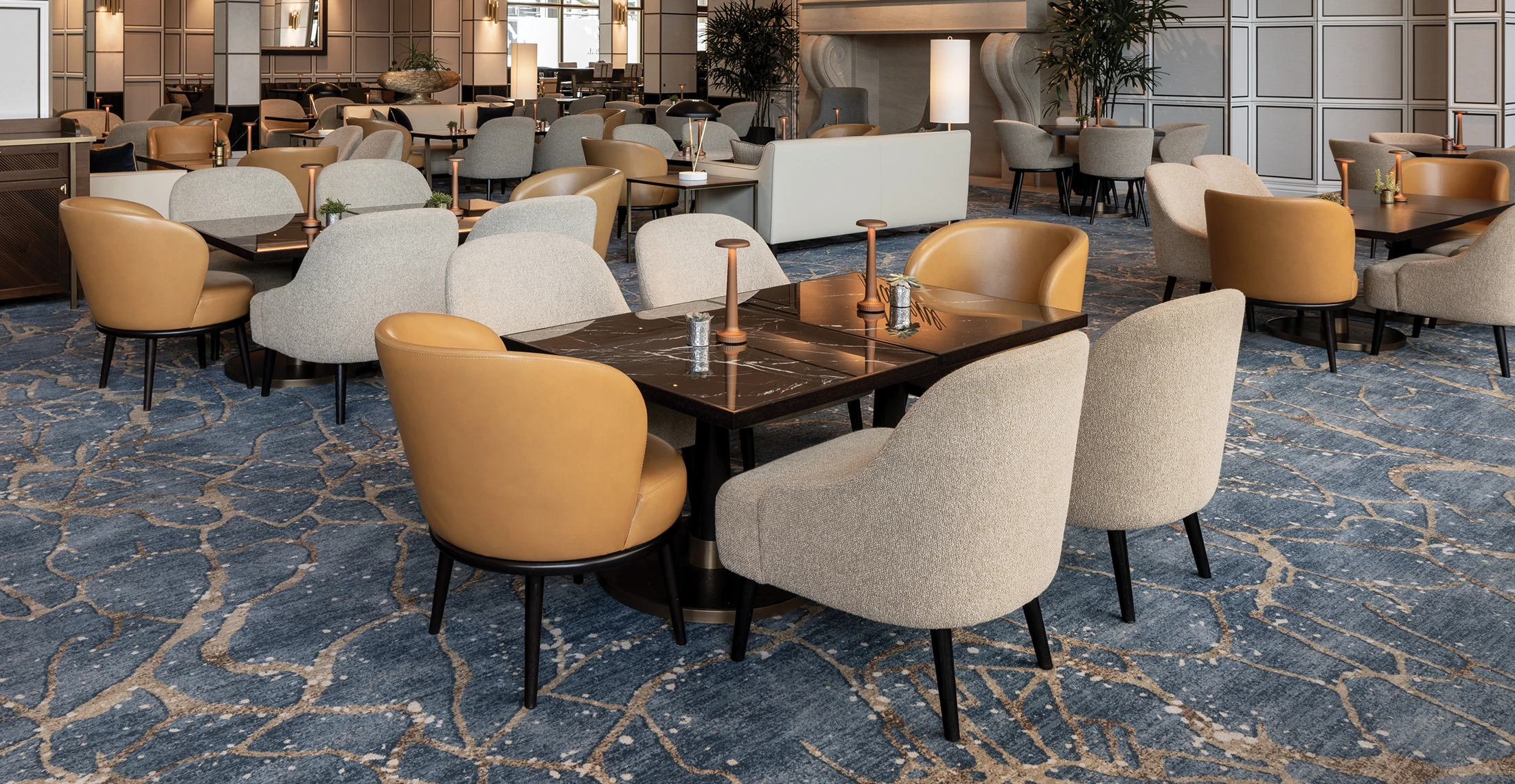 Custom carpets by Ulster Carpets for InterContinental Berlin.