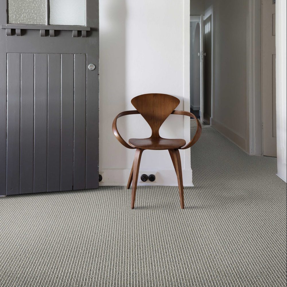 100% striped loop carpet